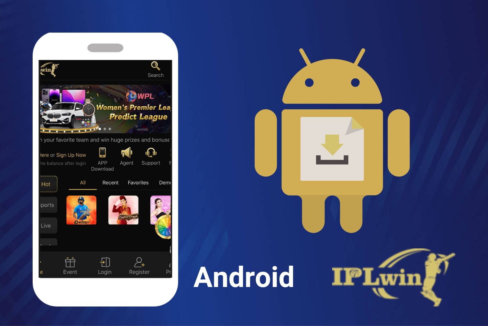 Features of Iplwin India Android application