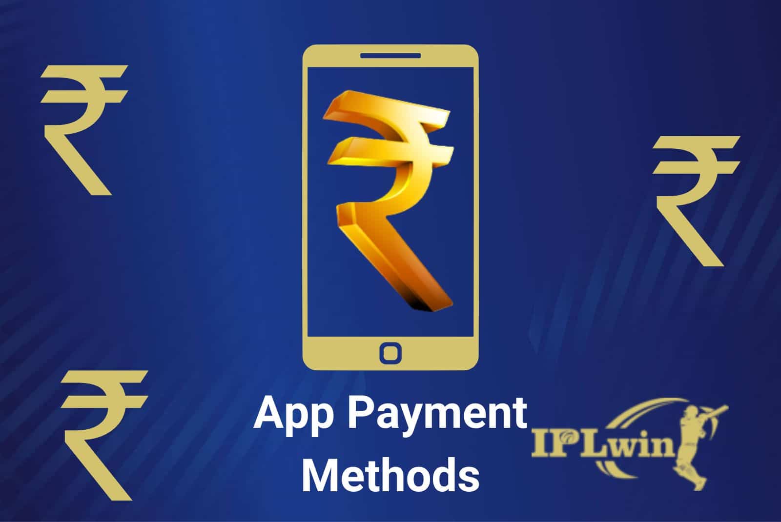 app payment methods of IPLwin India application