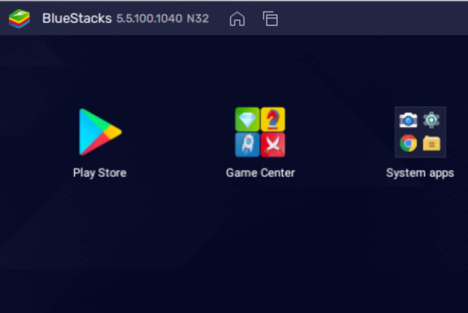 step open bluestacks on the PC to installing Iplwin India app