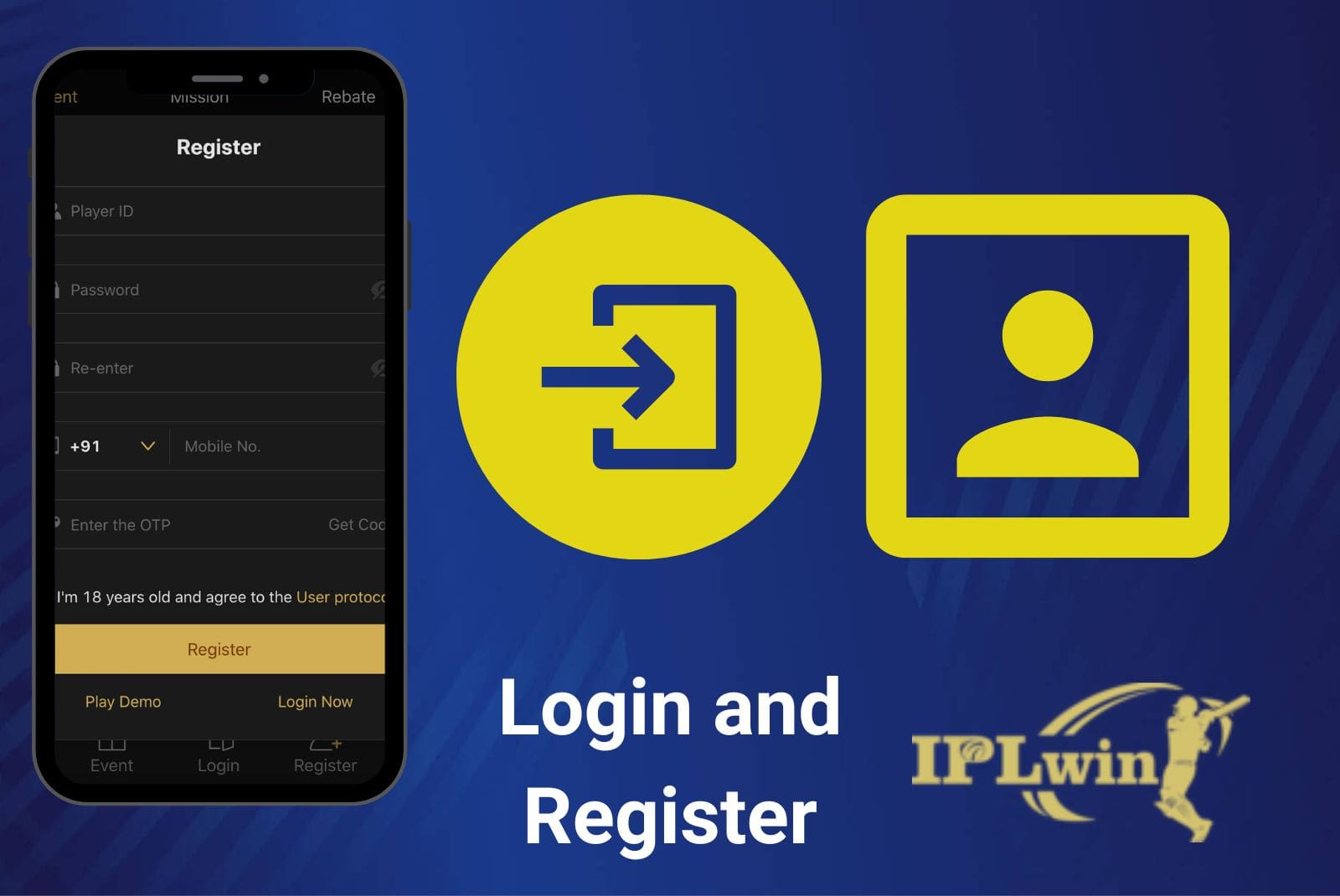IPLwin India application login and register guide